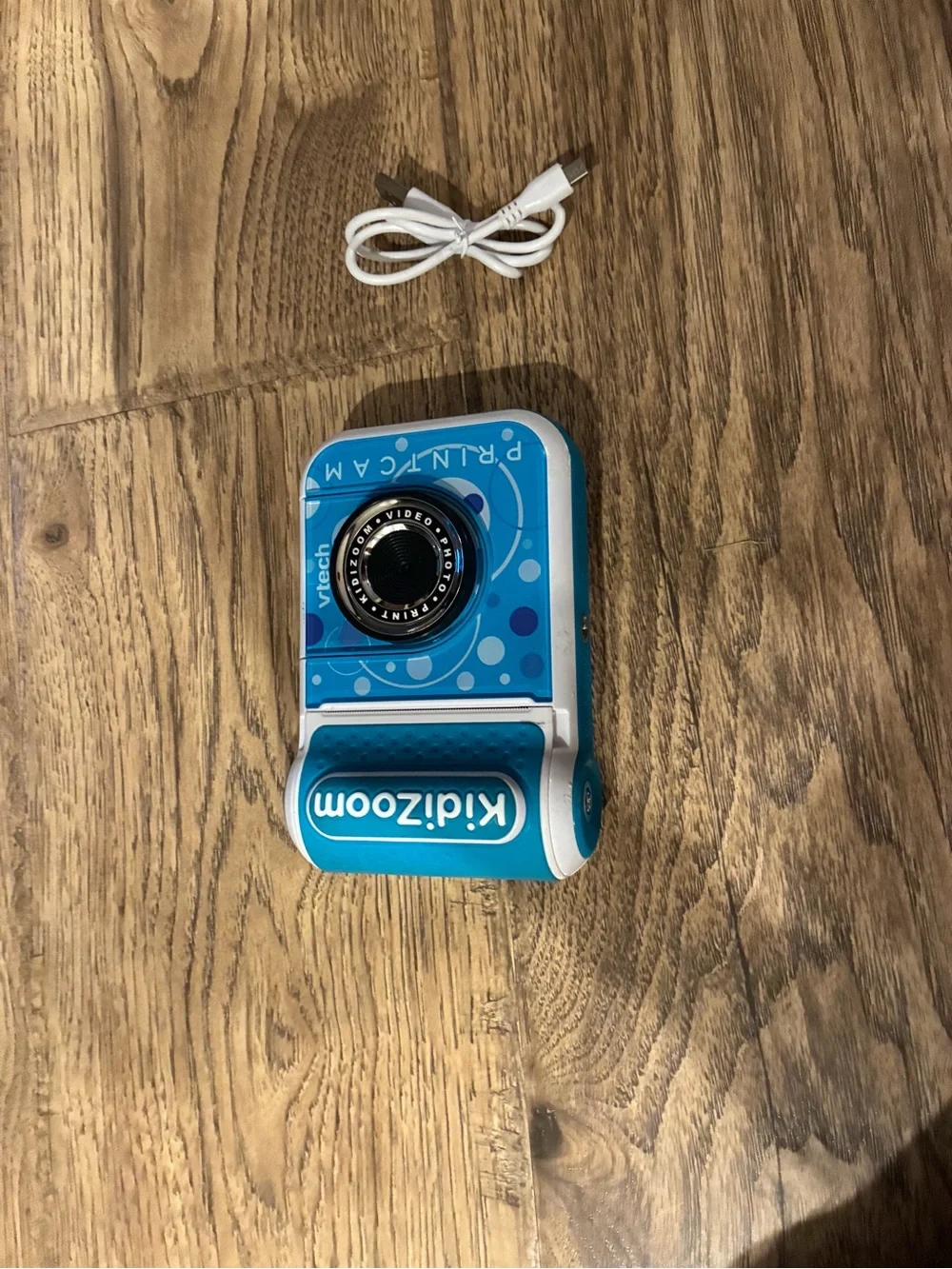 VTech KidiZoom PrintCam Instant Print Kids Camera - Blue